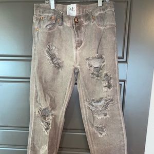 One teaspoon distressed jeans